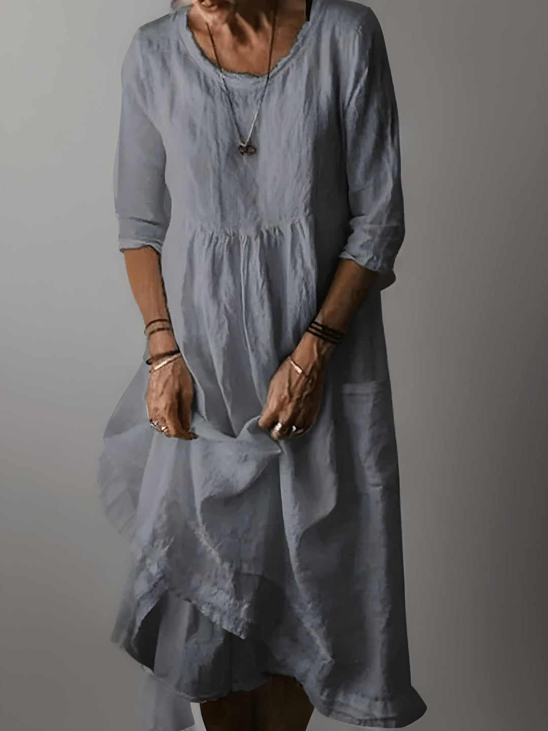 Zaria - Softtouch-Maxikleid