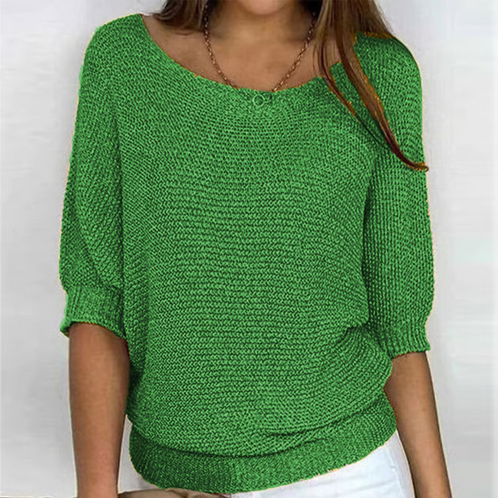 Fiora - Atmungsaktiver 3/4-Arm-Pullover