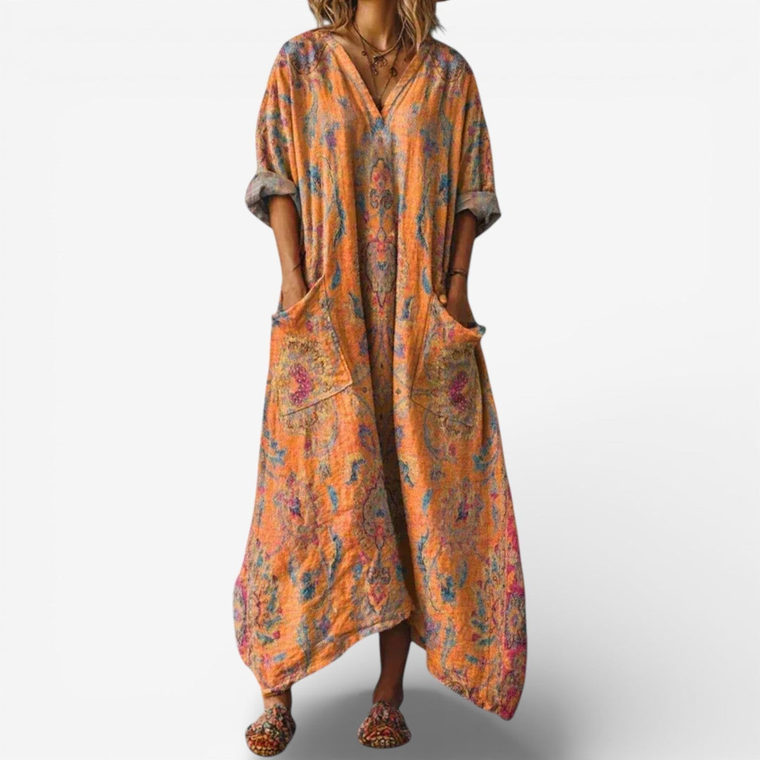 Noelisse - künstlerisches Maxikleid