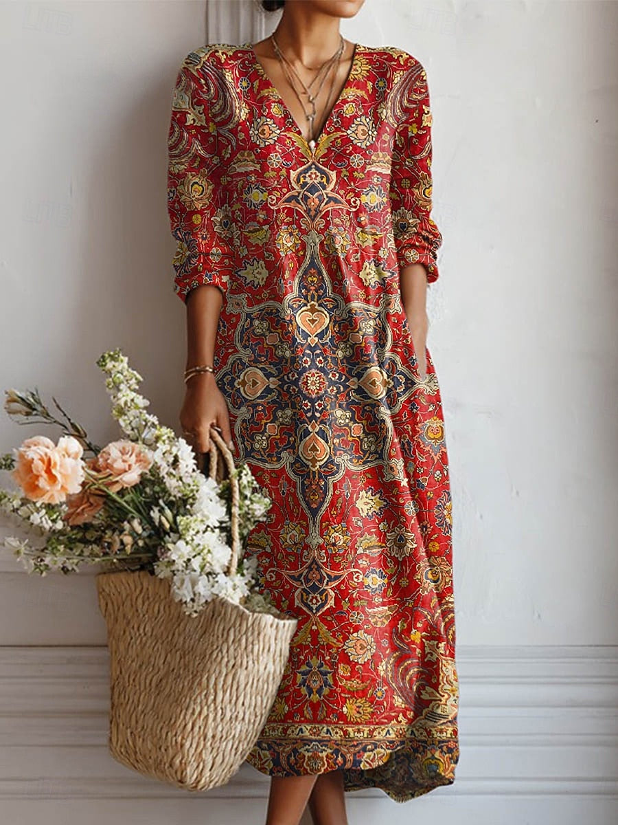 Felicity - Soft-Touch-Kleid mit Blumenprint