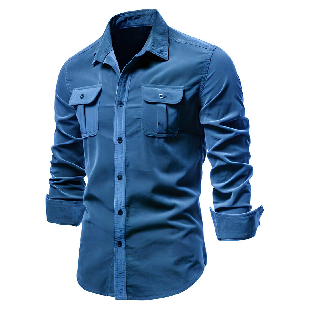 Derwyn - Soft-Touch-Freizeitshirt