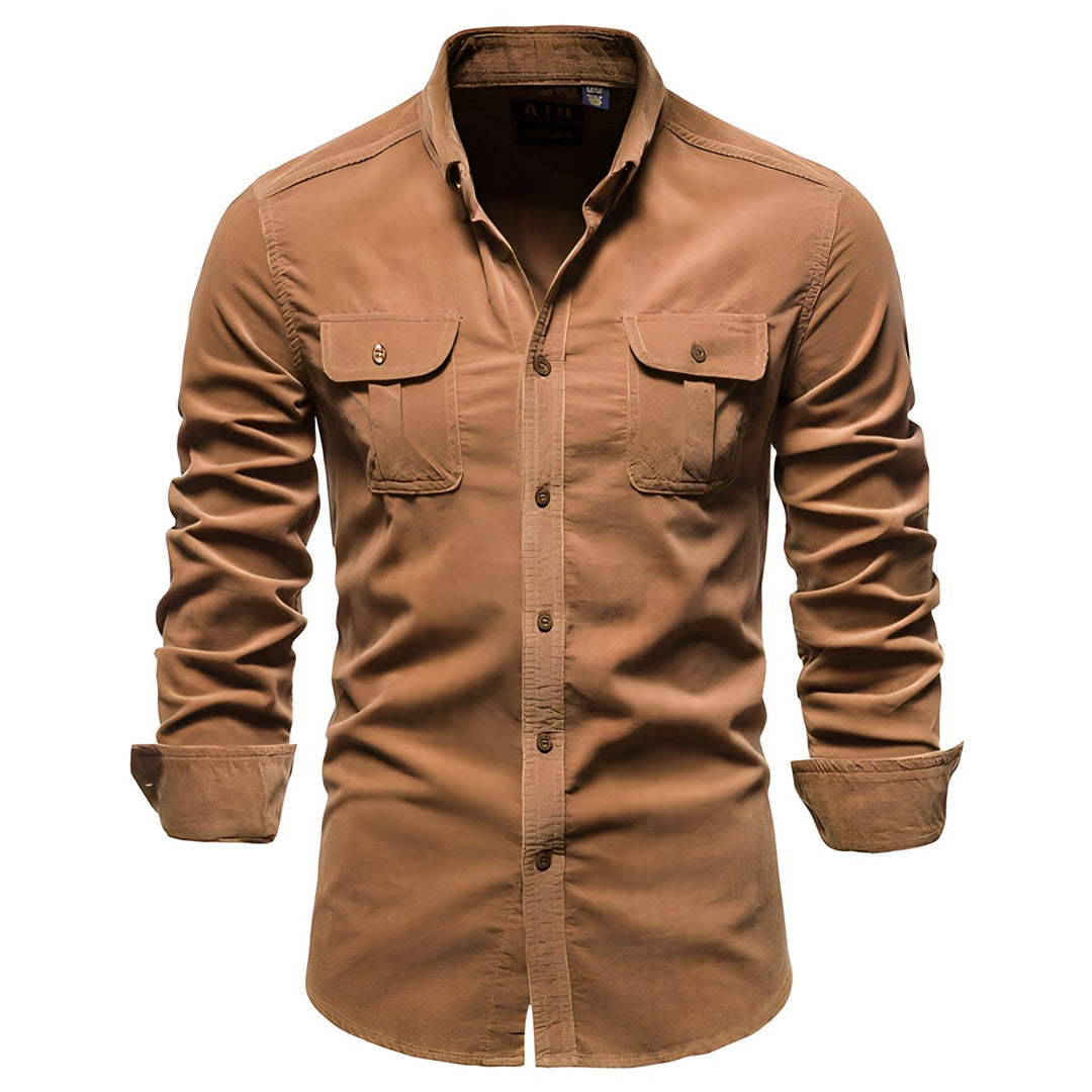 Derwyn - Soft-Touch-Freizeitshirt