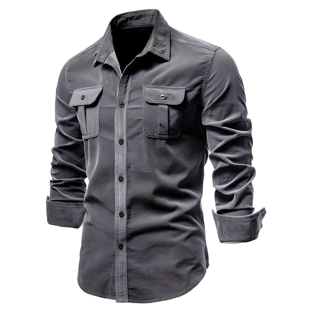 Derwyn - Soft-Touch-Freizeitshirt