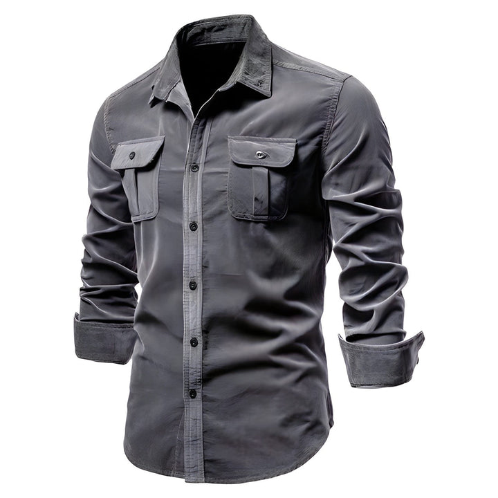 Derwyn - Soft-Touch-Freizeitshirt