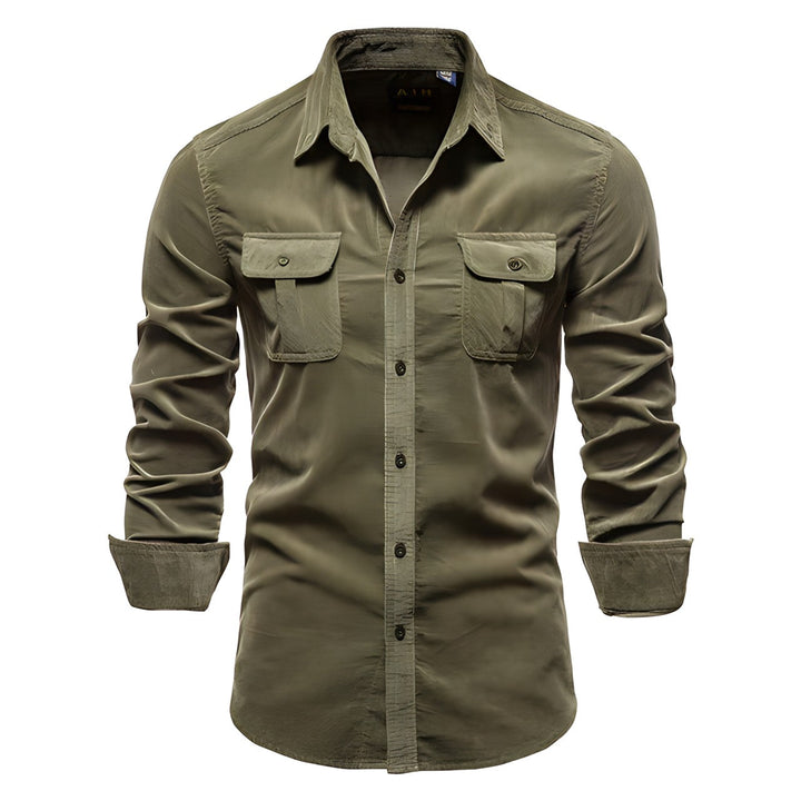 Derwyn - Soft-Touch-Freizeitshirt