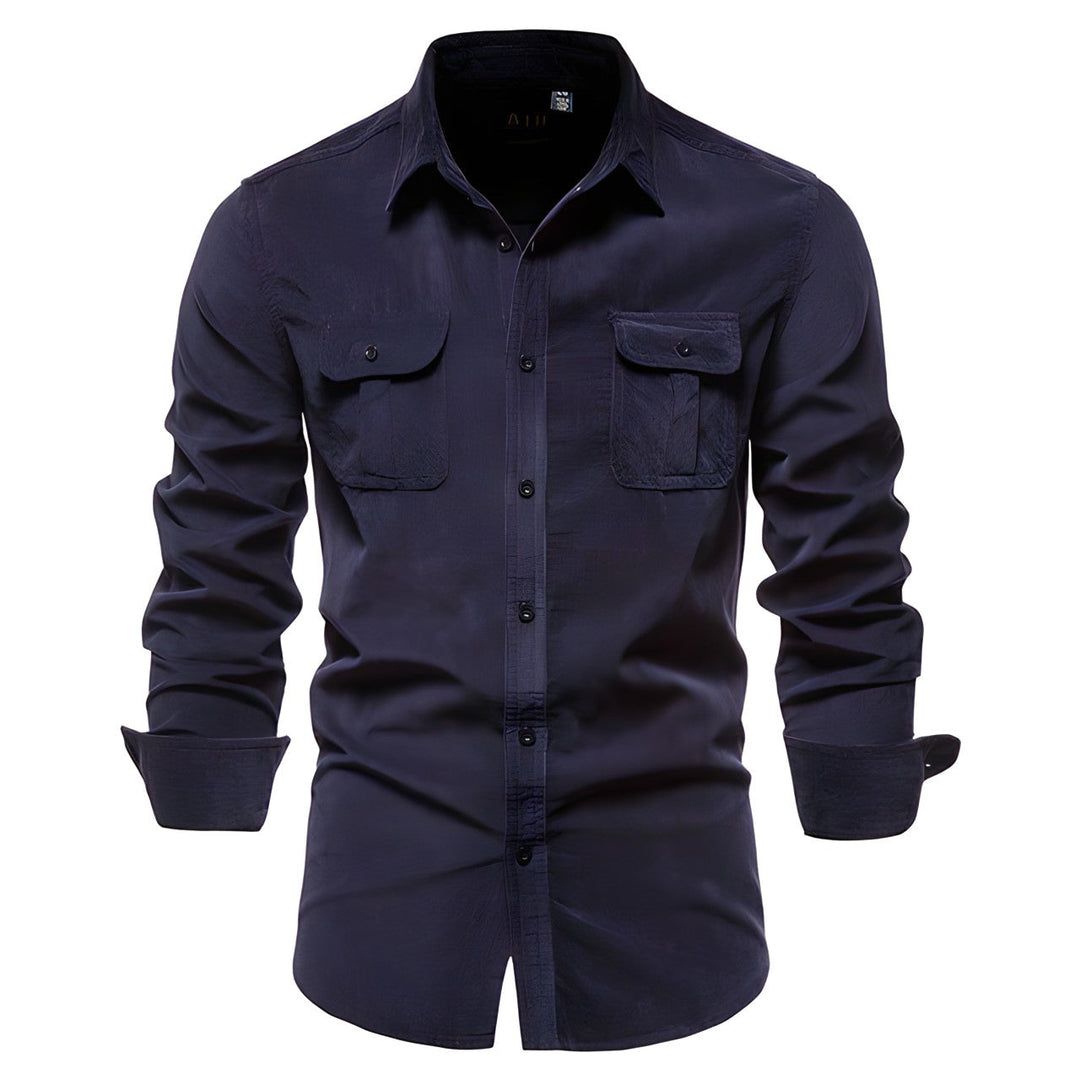 Derwyn - Soft-Touch-Freizeitshirt
