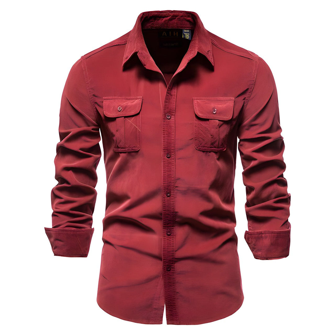 Derwyn - Soft-Touch-Freizeitshirt