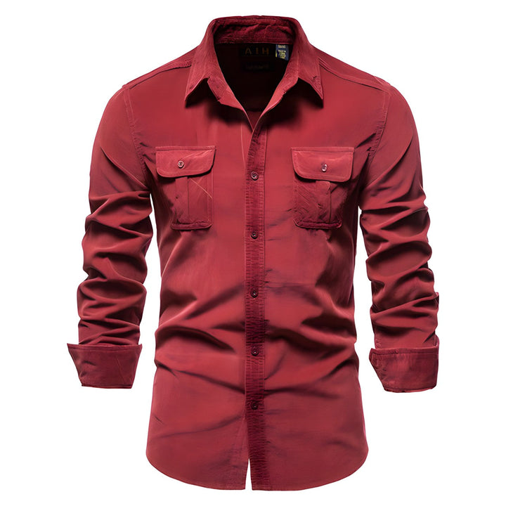 Derwyn - Soft-Touch-Freizeitshirt