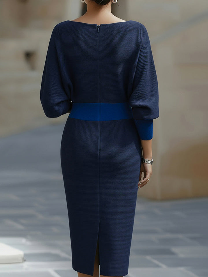 Avalon - Softtouch-Midikleid mit Fledermausärmeln