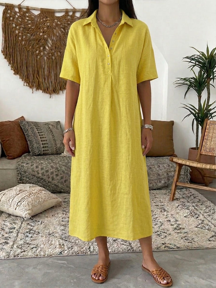 Isavelle - fließendes Hemdblusenkleid