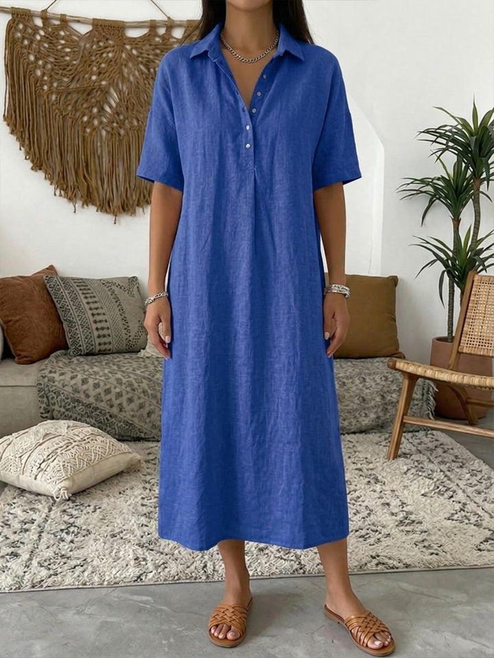 Isavelle - fließendes Hemdblusenkleid