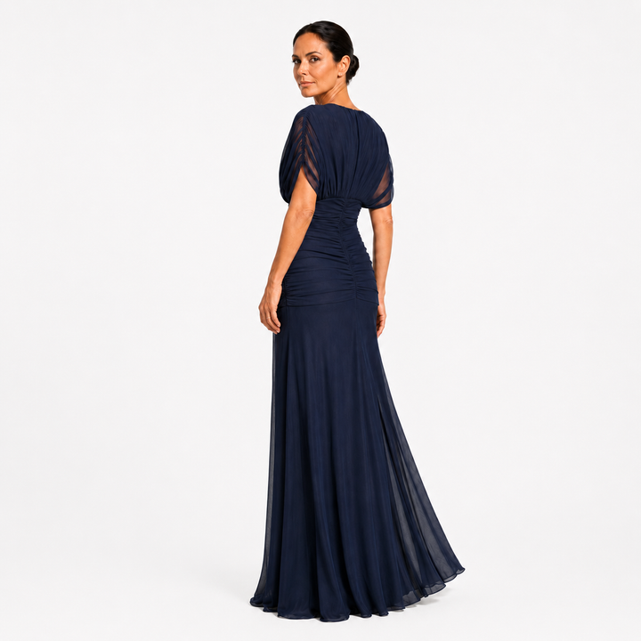 Lileas - Plissiertes Abendkleid mit softem Griff
