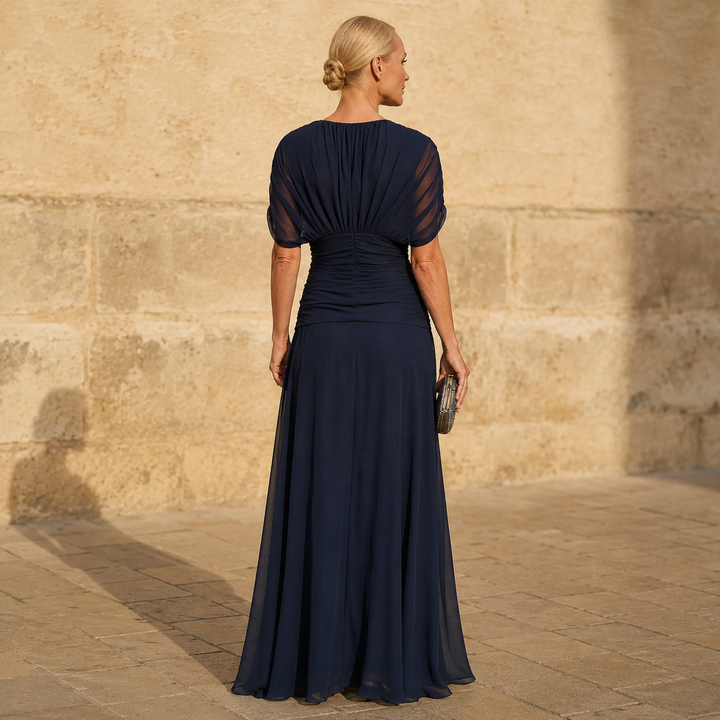 Lileas - Plissiertes Abendkleid mit softem Griff