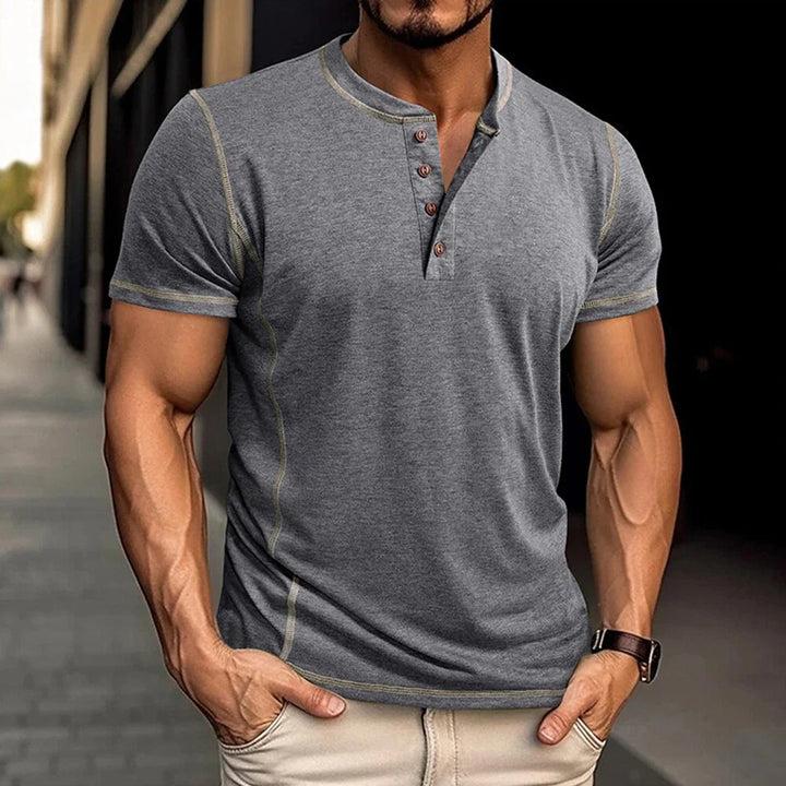 Bardwell - Besonders weiches Henley-T-Shirt