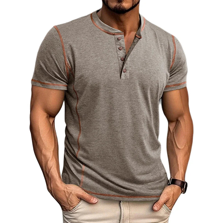 Bardwell - Besonders weiches Henley-T-Shirt
