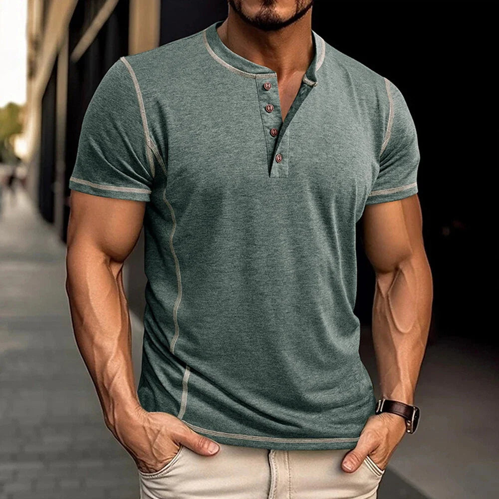 Bardwell - Besonders weiches Henley-T-Shirt
