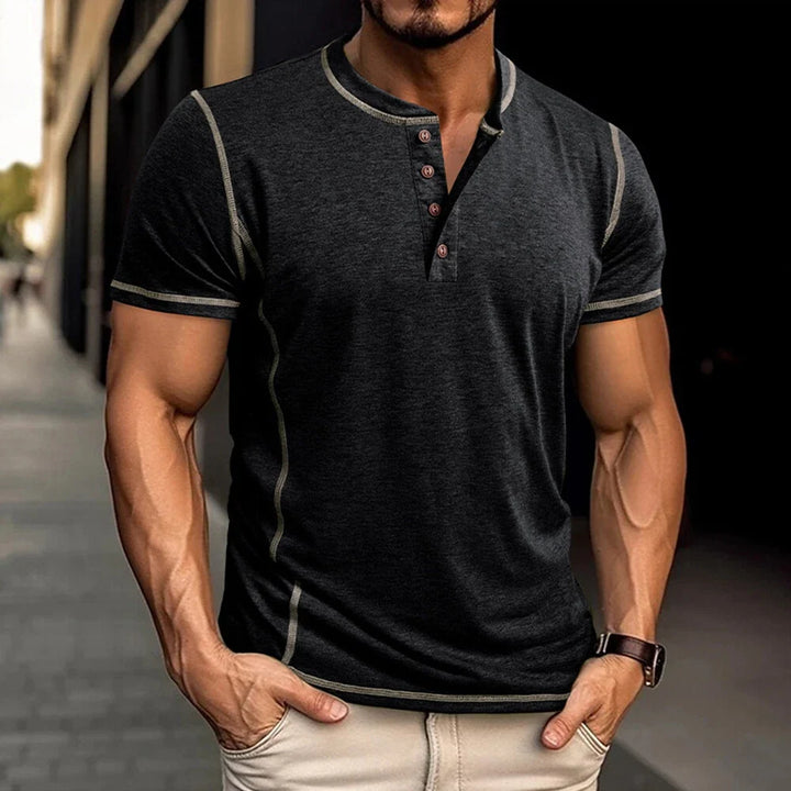 Bardwell - Besonders weiches Henley-T-Shirt