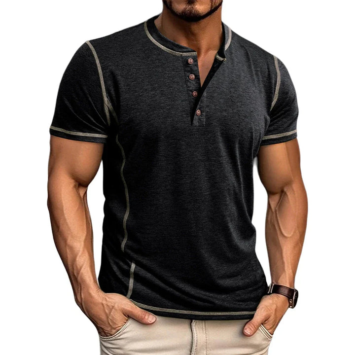 Bardwell - Besonders weiches Henley-T-Shirt