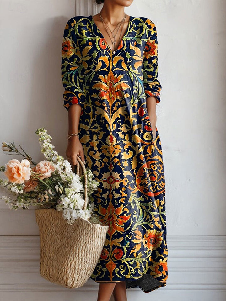 Felicity - Soft-Touch-Kleid mit Blumenprint