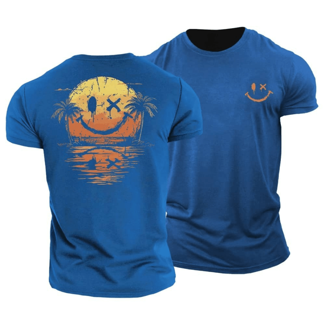 Dunmore - Soft-Touch T-Shirt mit Grafikprint
