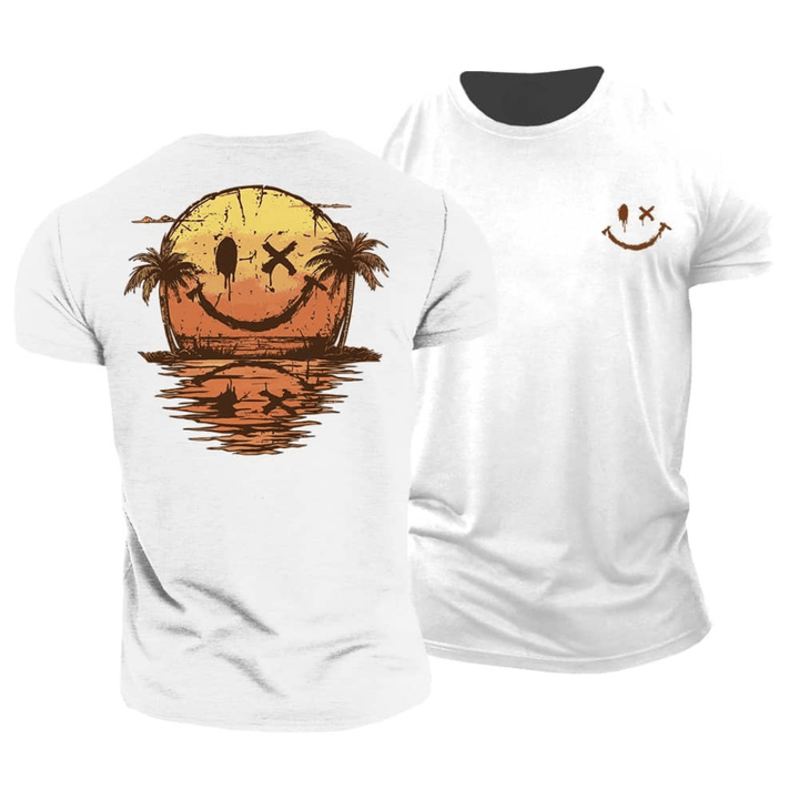 Dunmore - Soft-Touch T-Shirt mit Grafikprint