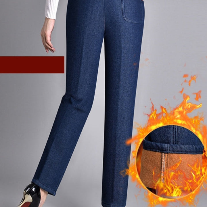 Teliraen - Gerade geschnittene Jeans mit weichem Griff