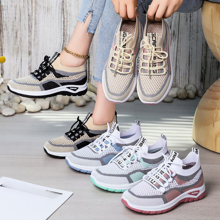 Xarae - leichte, gedämpfte Laufschuhe mit Schnürung