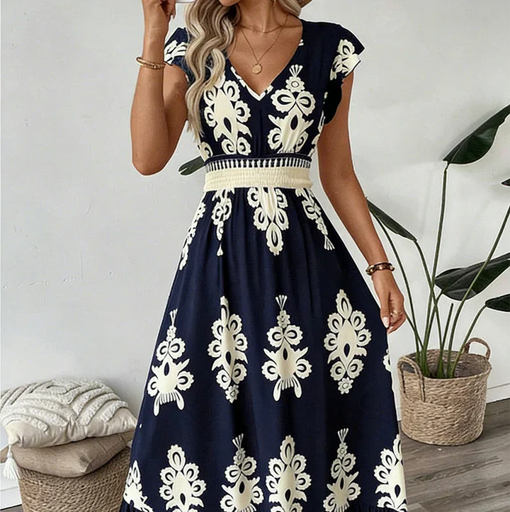 Osyrel - Bedrucktes Midikleid