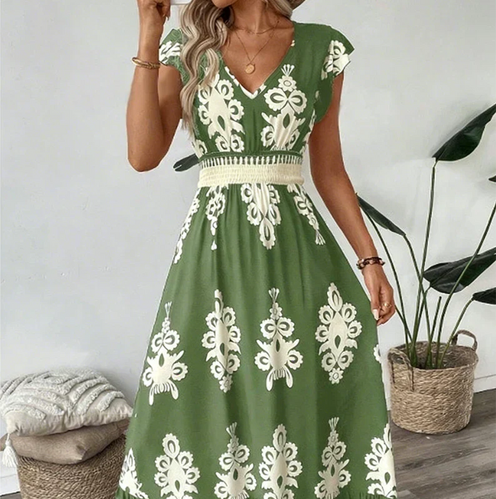 Osyrel - Bedrucktes Midikleid