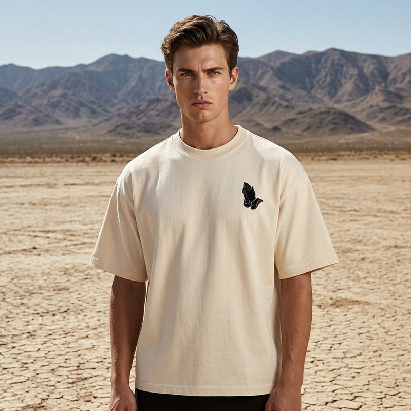 Zaire - Oversized T-Shirt mit Grafikprint