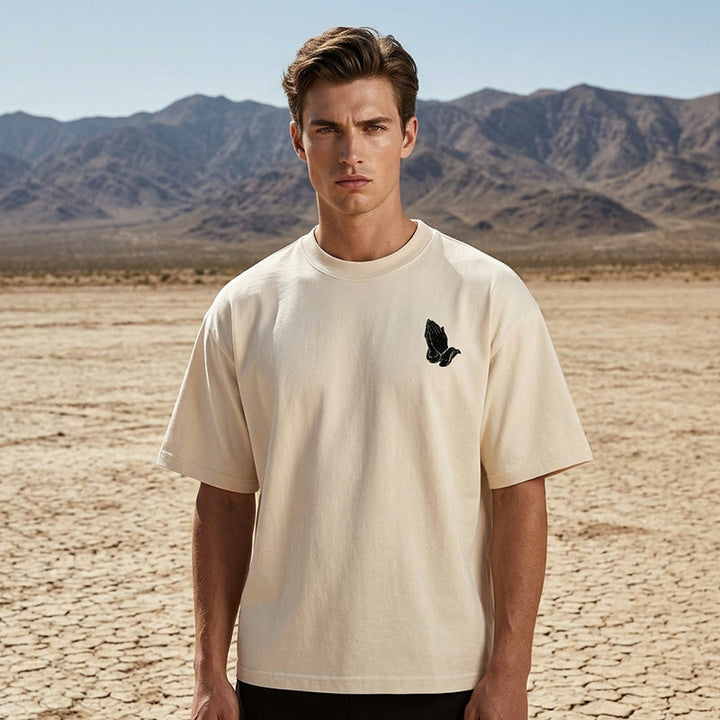 Zaire - Oversized T-Shirt mit Grafikprint