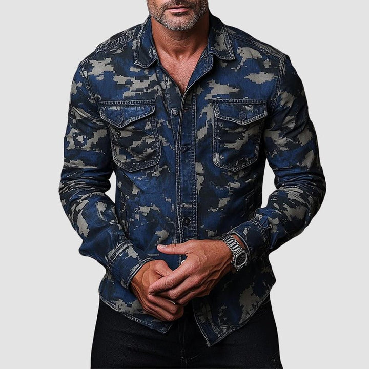 Cassiel - weiches Camouflage-Hemd