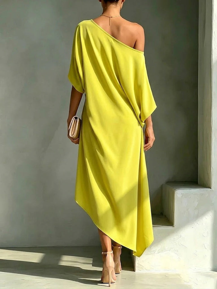 Erica - Fließendes Midikleid mit einem Schulterträger