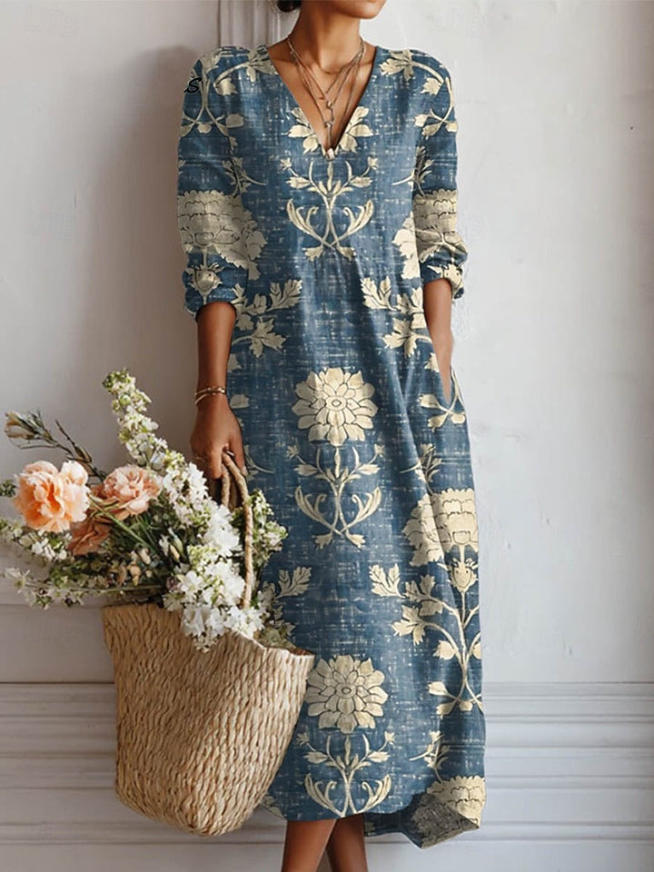 Felicity - Soft-Touch-Kleid mit Blumenprint