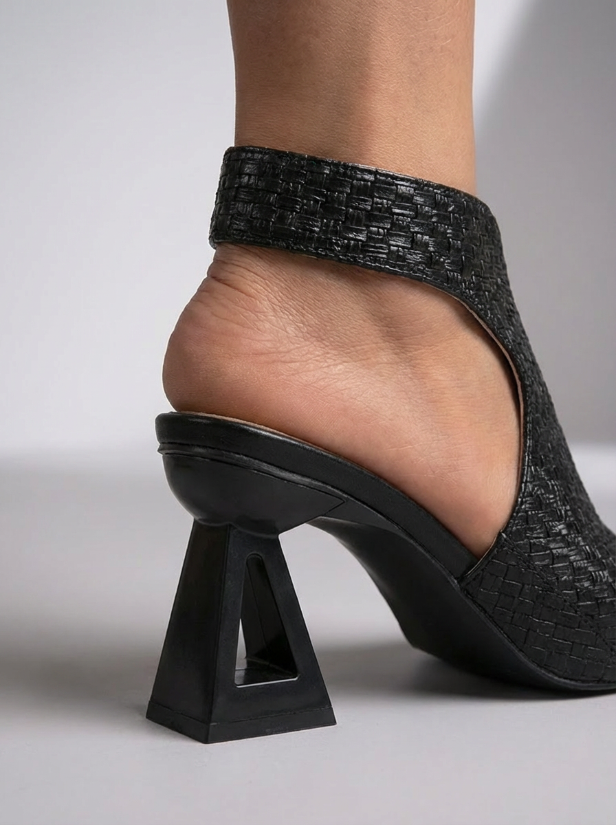 Indie - gepolsterte Slingback-Pumps